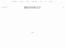 Tablet Screenshot of brandslut.co.za